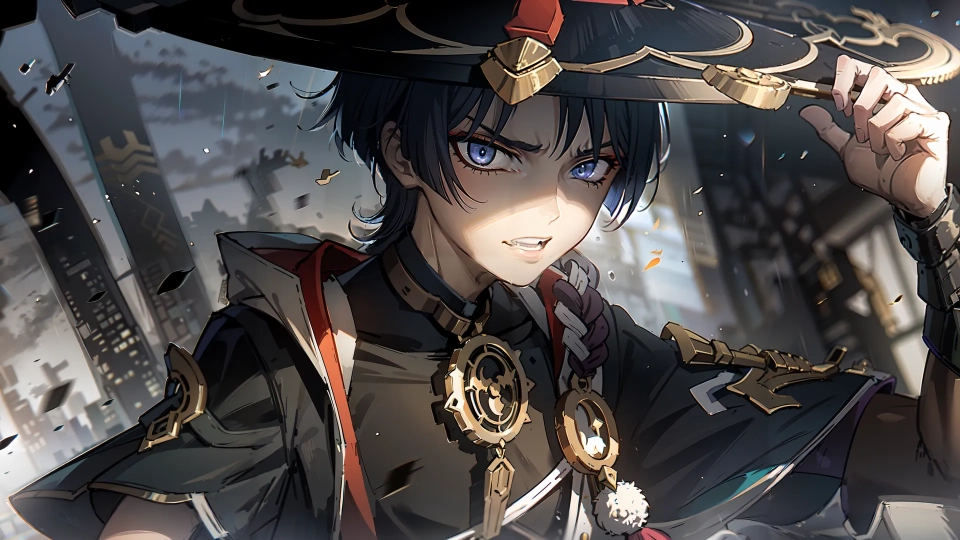 AI generated picture of Странник